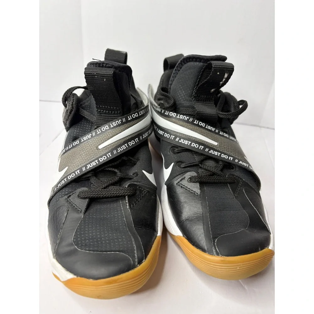 Nike React‎ Hyperset Black White Gum Kids Volleyball Shoes CI2955-010 Size 5.5Y